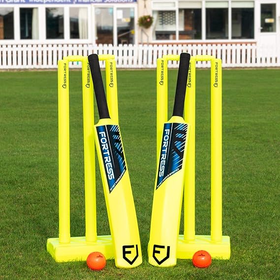 NWS Backyard Cricket Sets | Kwik Cricket | Bats, Stumps, Bails, Balls and A Carry Bag